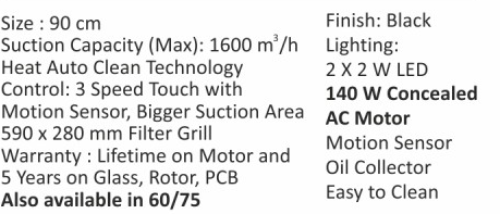 Original catalogue specifications for Elica FL PLUS 900 SPT MAX HAC LTW MS NERO (FULL GRILL). Use the full-size link to enlarge, or contact the household team for an accessible specification sheet.