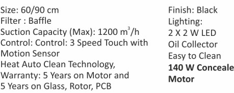 Original catalogue specifications for Elica BF 600 SLIM HAC MS NERO. Use the full-size link to enlarge, or contact the household team for an accessible specification sheet.
