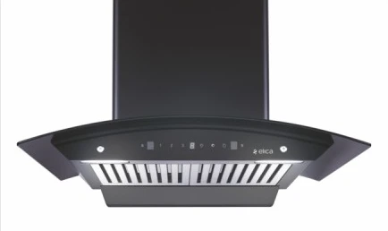 Elica AUTO SENSE CURVE BF 60 HAC LTW MS NERO, chimneys & kitchen hoods, from the supplied catalogue