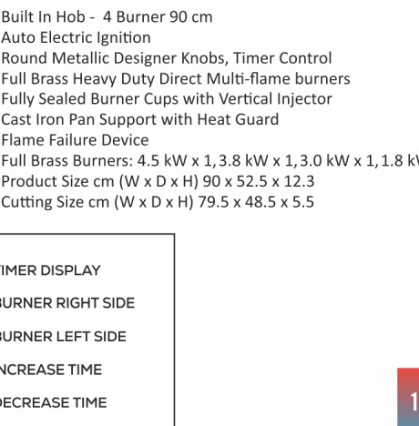 Original catalogue specifications for Elica DFS TC FB MFC 4B 90 R FFD. Use the full-size link to enlarge, or contact the household team for an accessible specification sheet.