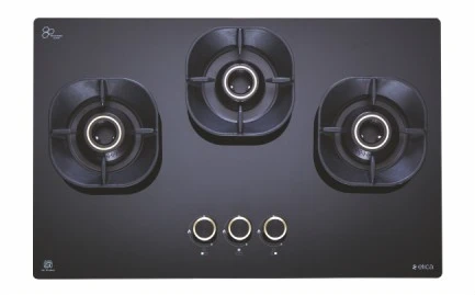 Elica CROWN FLEXI 360 LOTUS IND HD BRASS, gas hobs, from the supplied catalogue