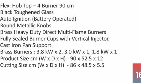 Original catalogue specifications for Elica RG FLEXI DFS AB 4B 91 TX. Use the full-size link to enlarge, or contact the household team for an accessible specification sheet.