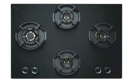 Elica MATT FLEXI HEXA FB MFC 470 LOTUS HD BRASS, gas hobs, from the supplied catalogue
