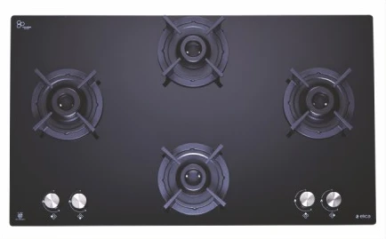Elica RG FLEXI 491 LOTUS IND HD BRASS, gas hobs, from the supplied catalogue