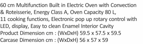 Original catalogue specifications for Elica EPBI 1060 DMF. Use the full-size link to enlarge, or contact the household team for an accessible specification sheet.