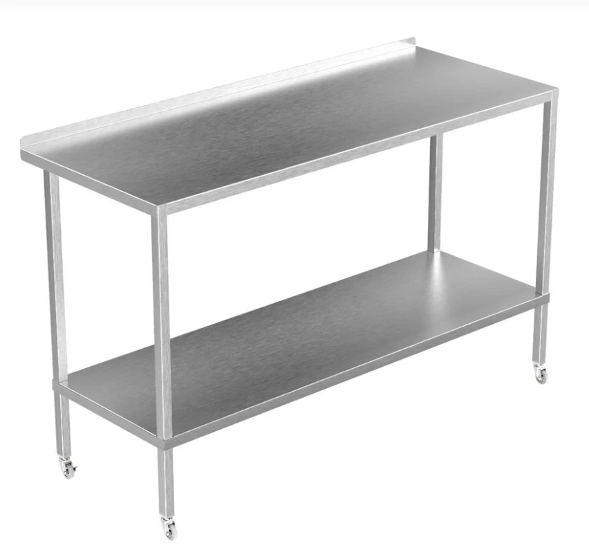 Commercial fabrication table pictured on our existing website