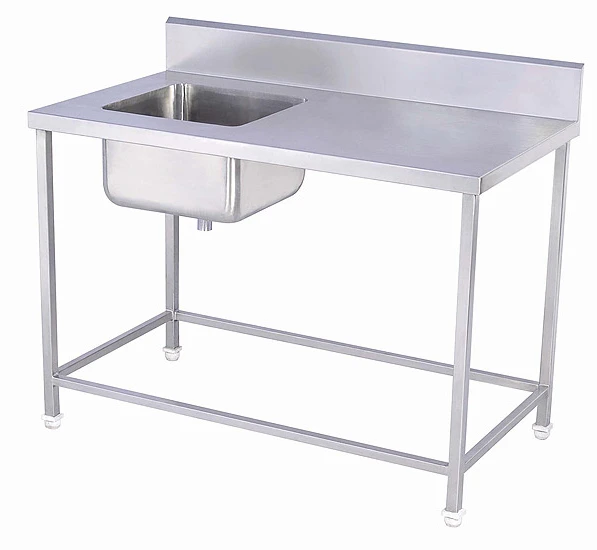 Commercial sink unit pictured on our existing fabrication page