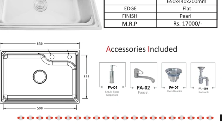 Original Futura catalogue specification table, dimensions and accessory details for FS 2618; key specifications are transcribed above